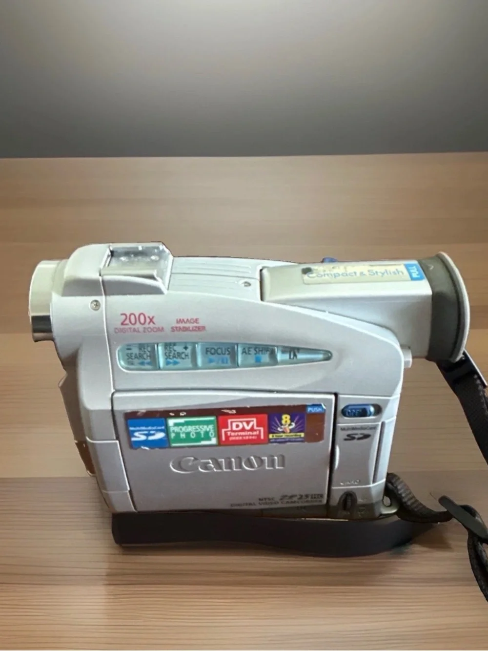 Canon compact camcorder